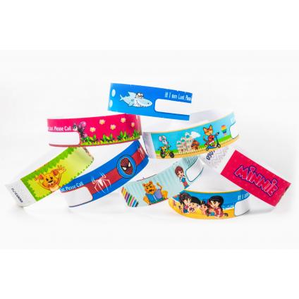 Pack De 10 Pulseras De Tela Satén Ajustables, Impermeables Y Escribibles, Para Eventos, Festivales Y Control De Acceso