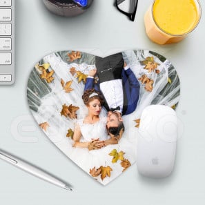 Alfombrilla raton personalizada corazon