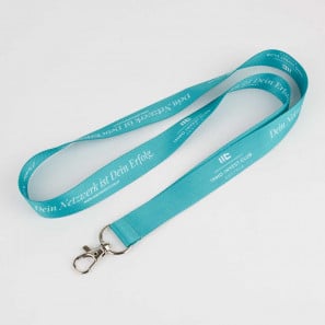 Cinta lanyard personalizada estriada