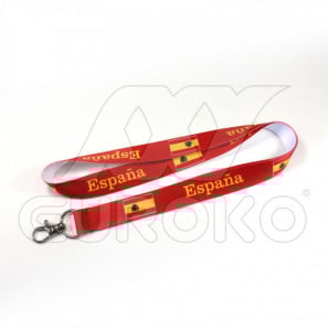 Cinta lanyard personalizada