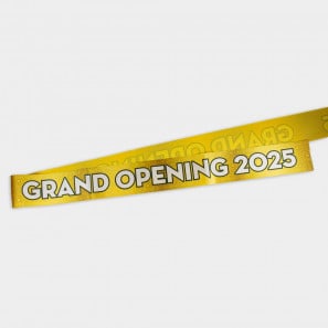 Impresión de cinta para inauguración