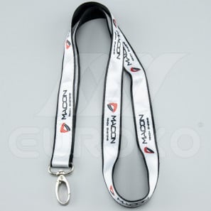 Lanyard premium con mosquetón