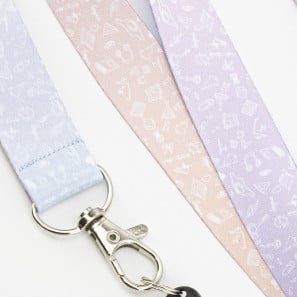 Lanyard profesora, rosa