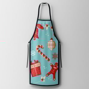 Mandil de cocina Navidad