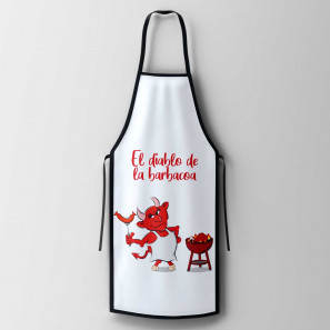 Mandil El diablo de la barbacoa