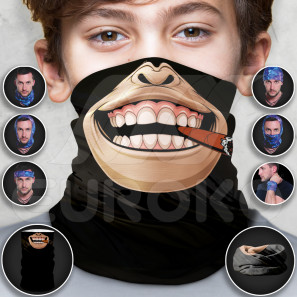 Tube Scarf for Kids Halloween