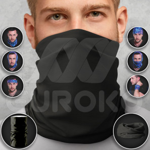 Pañuelo tubular Negro