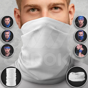 Pañuelo multiusos Gris claro