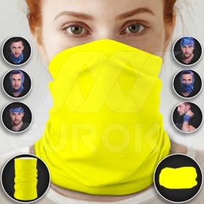 Braga de cuello Amarillo neón