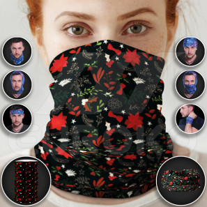 Pañuelo multiusos Navidad