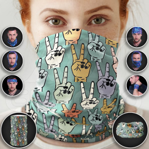 Pañuelo tubular Paz