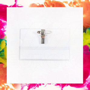 Plástico suave 9x6 con pinza clip