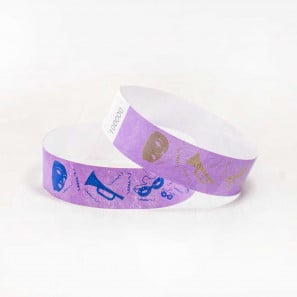Pulseras TYVEK para Caranvales