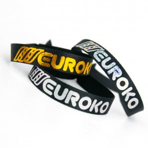 Pulsera de tela laminada de 15mm