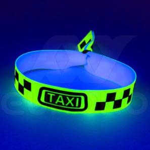 Pulsera de tela fluorescente 20mm