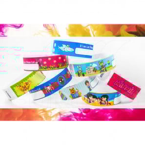Pulseras identificativas niños