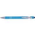 Boli de metal con puntero y revestimiento de goma, azul