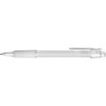Bolígrafo transparente, Carmen, blanco