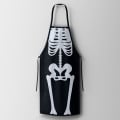 Delantal cocina Esqueleto