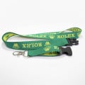 Lanyard bordado estándar con hebilla