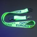 Lanyard neon con hebilla plástica
