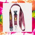Lanyard personalizado con hebilla plástica