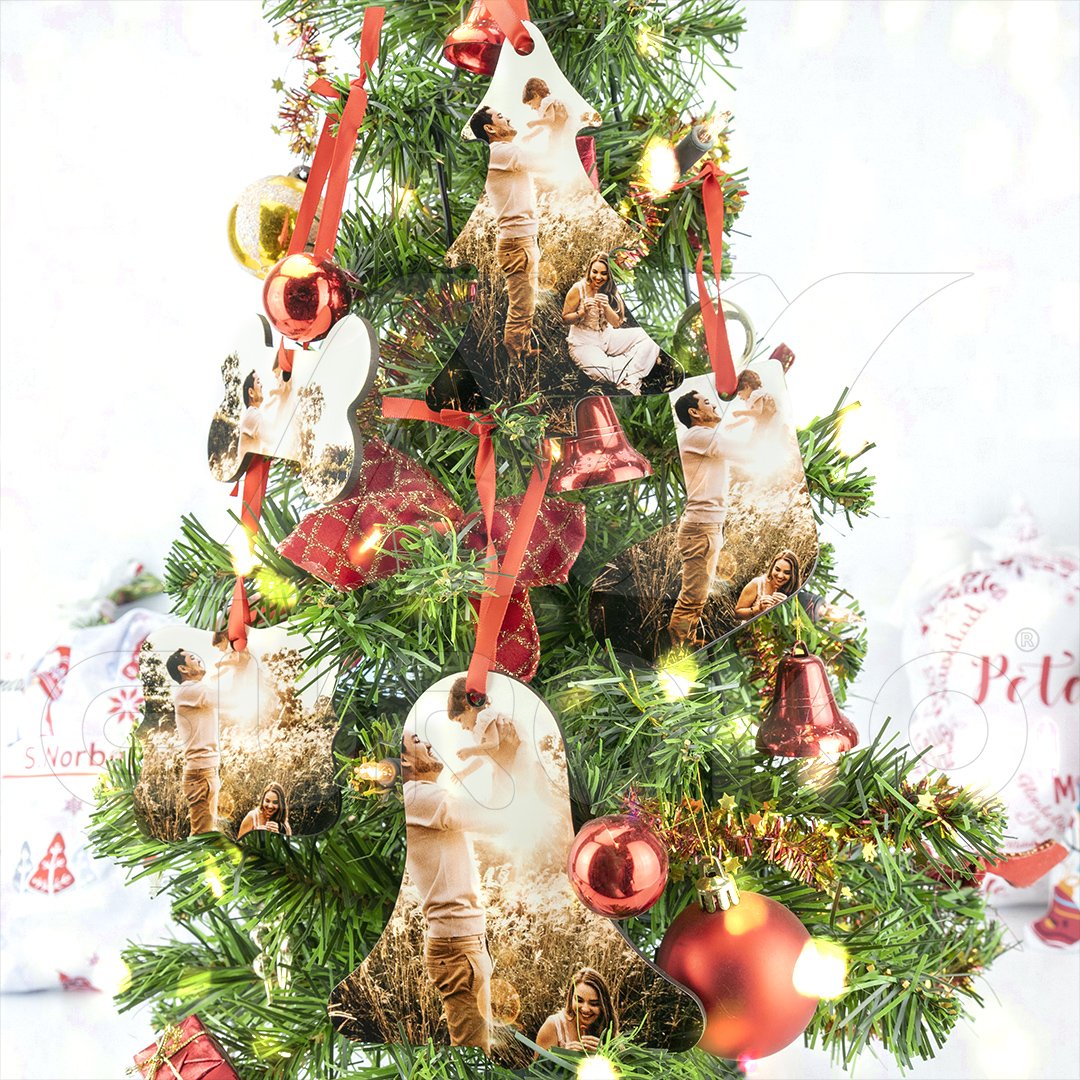 Adornos de navidad personalizados