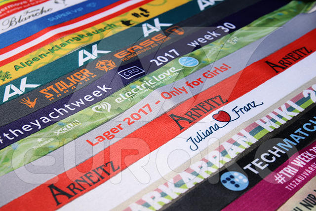 pulseras de tela personalizadas