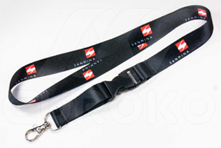 Lanyard con hebilla plástica