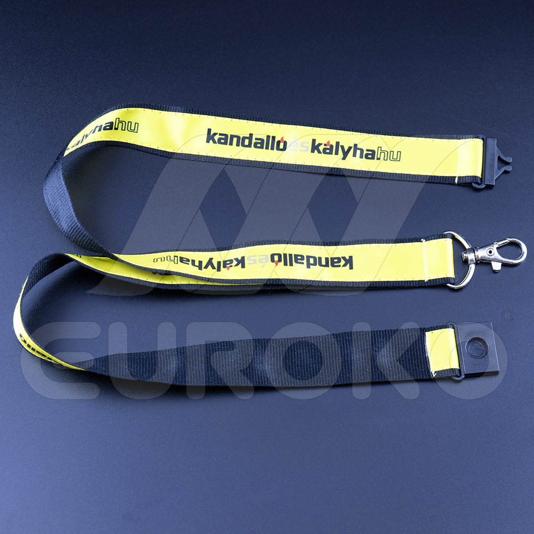 Lanyard premium con cierre de seguridad