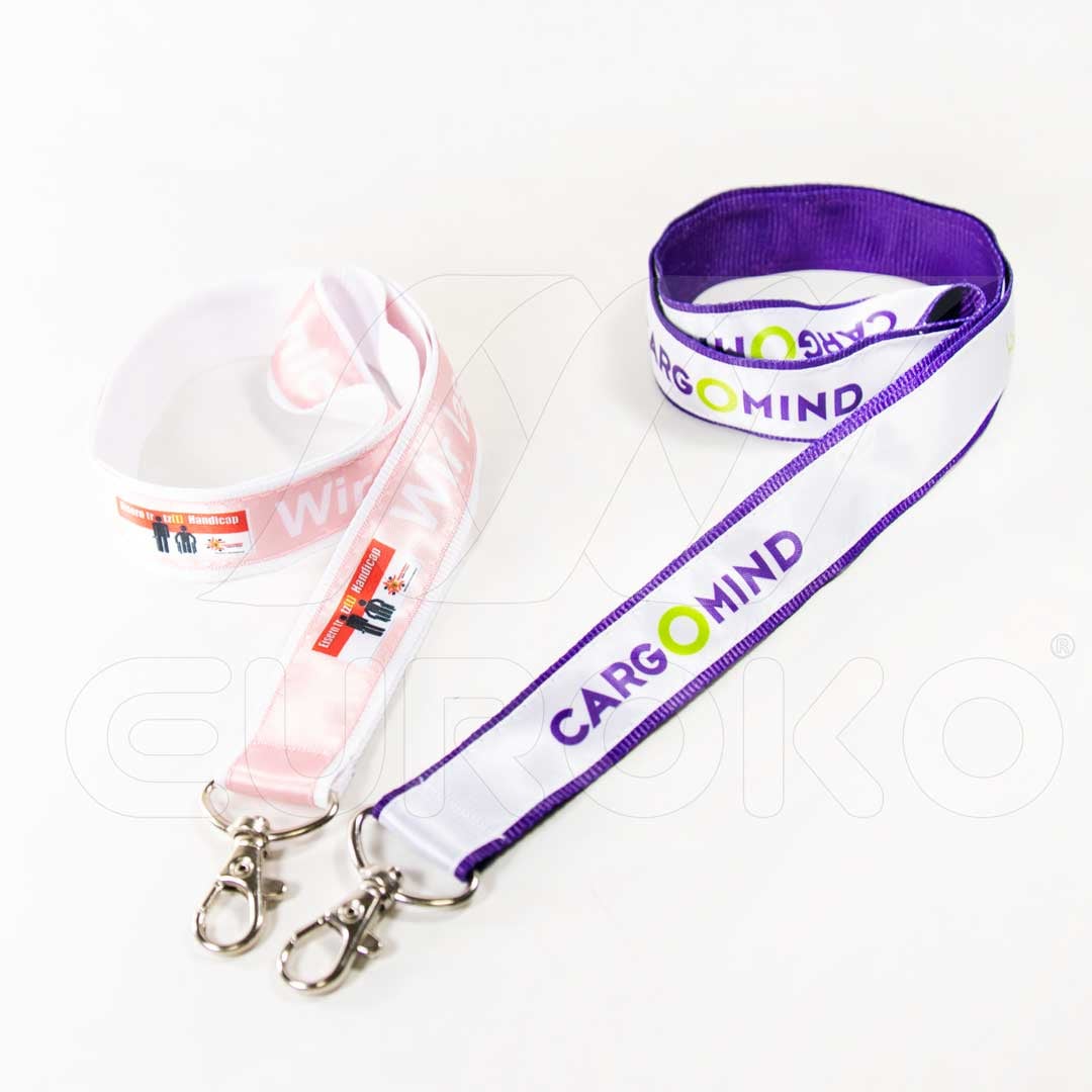 Lanyard premium con mosquetón