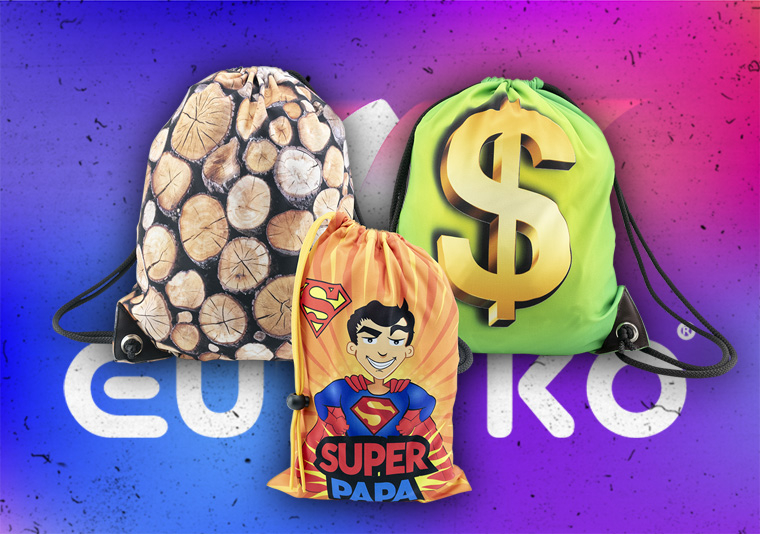 Mochila saco personalizada