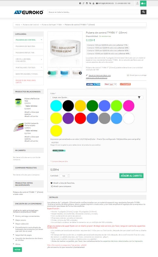 Descripcion del producto -euroko.es