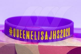 Pulsera de silicona bajo relieve