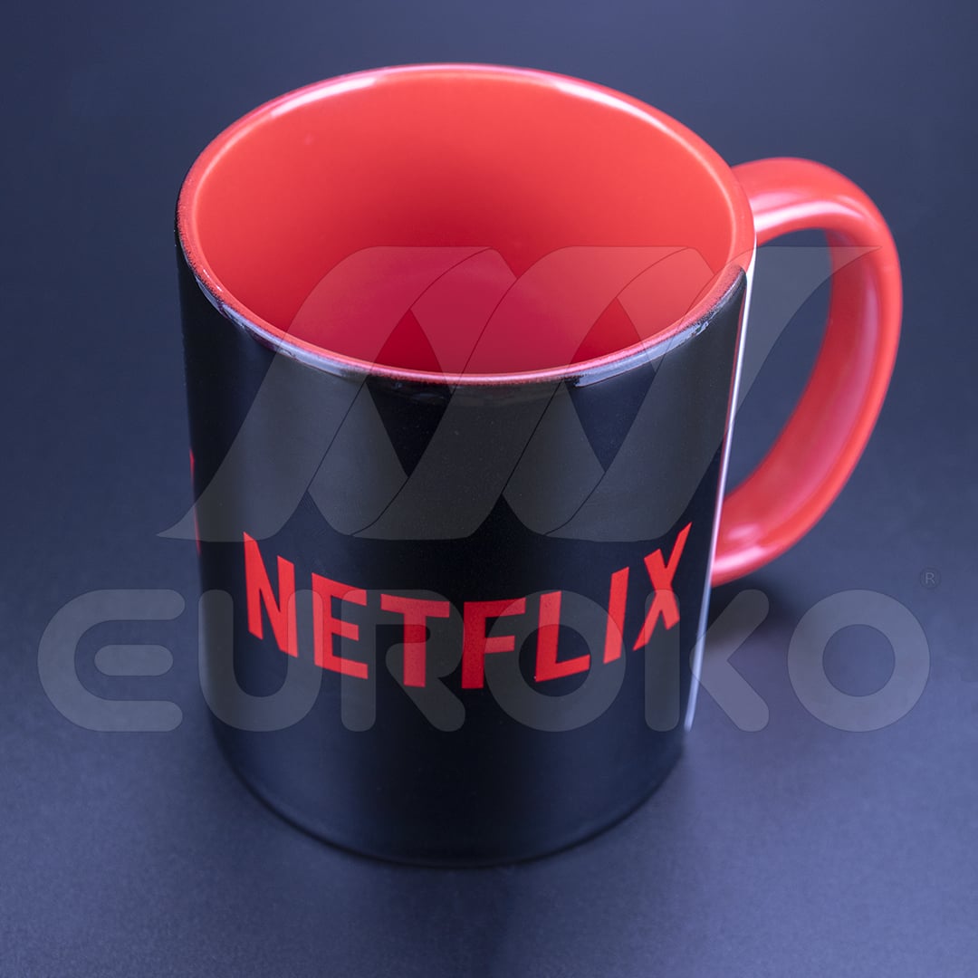 Taza personalizada con interior de color